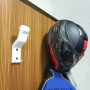 Стойка за каска, закачалка за каска с допълнителна малка кука, снимка 1
