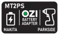Преходник адаптер батерия Makita LXT 18V към инструмент Parkside X20V MT2PS, снимка 3