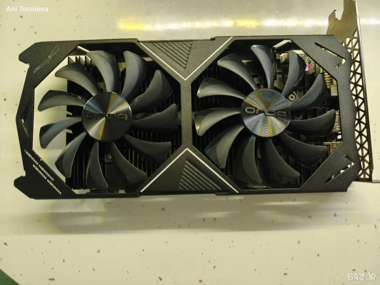 Видеокарта Onda NVIDIA GeForce GTX 1050 Ti 4GB GDDR5 – В перфектно състояние , снимка 1