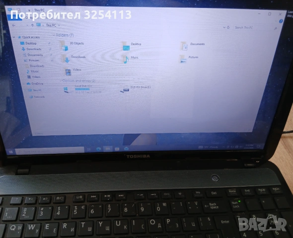 Toshiba Satellite i7 SSD, снимка 3 - Лаптопи за работа - 53970161