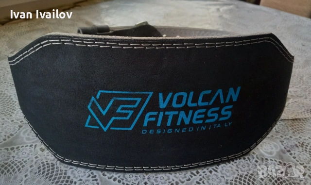Професионален МАСИВЕН колан за фитнес Volcan Fitness – 15 см опора, снимка 2 - Фитнес уреди - 54132434