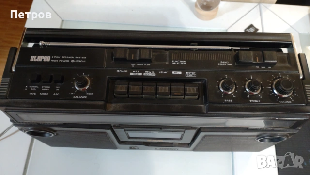 Касетофон Hitachi TRK-5280E, снимка 2 - Радиокасетофони, транзистори - 54401425