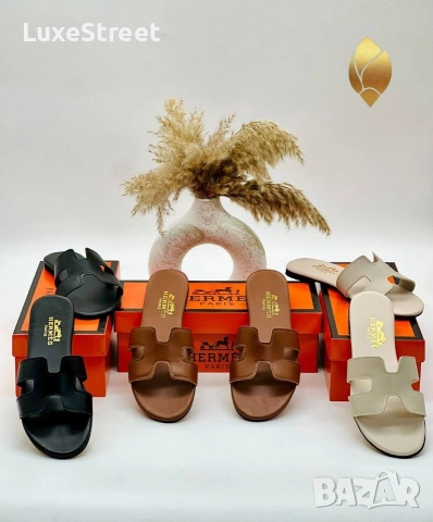 Hermes 🫟Дамски Чехли 