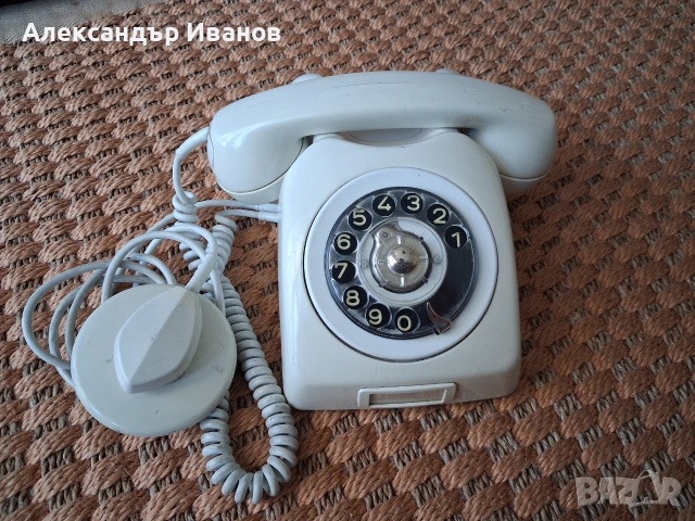 Шведски,ретро телефон TELI от 70-те г.