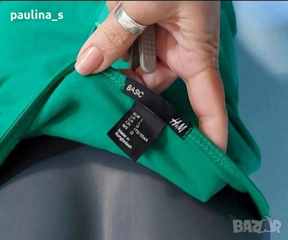 Три различни броя / Маркова рокля с открити рамене / France, "Op" dress и "H&M" basic , снимка 17 - Рокли - 44729562