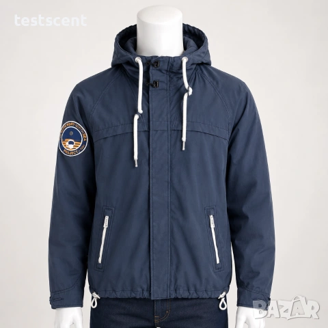 Мъжки Windbreaker Superdry North Sea Project мъжко ветроустойчиво яке - размер XXL - Тъмносиньо, снимка 6 - Якета - 55124647