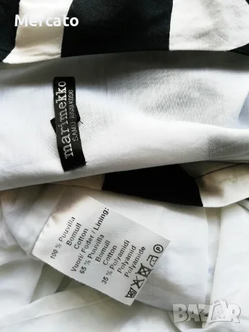  Marimekko за H&M памучна рокля, снимка 6 - Рокли - 55532121