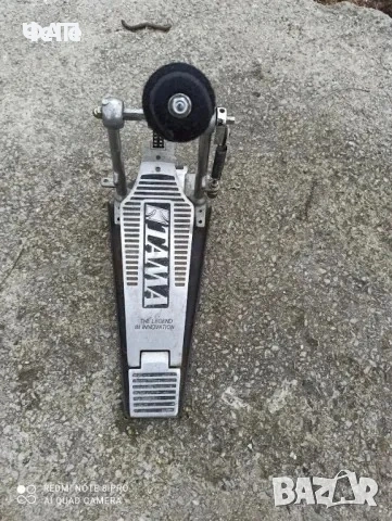 Tama - bass drum pedal, със или без бийтър
