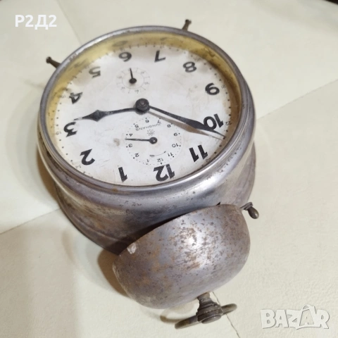 стар будилник Юнгханс, снимка 4 - Антикварни и старинни предмети - 54016304