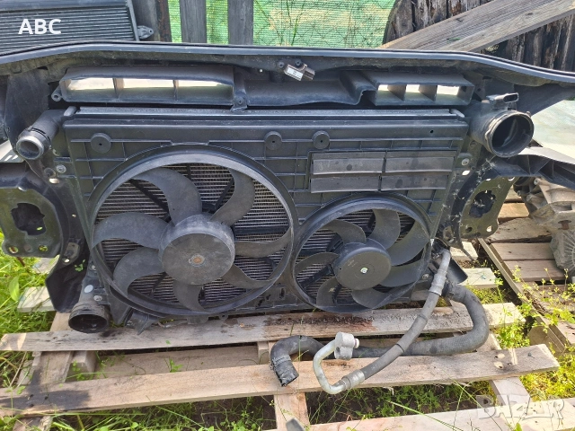 Радиатори комплект с перките за Vw Passat B6 2.0 tdi 140кс , снимка 2 - Части - 50143282