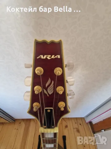 Aria Pro II PE + твърд кейс | Seymour Duncan Designed, снимка 6 - Китари - 55411699