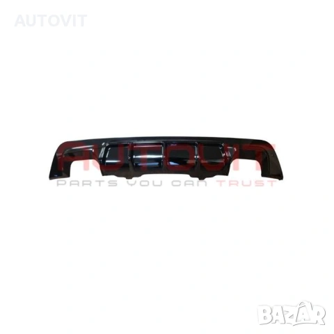 Дифузьор оребрен BMW E60 / E61 M-Tech задна броня, снимка 4 - Аксесоари и консумативи - 55001628