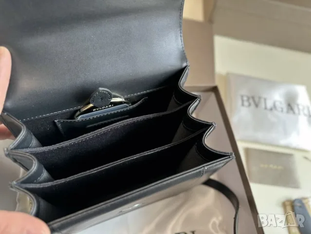 Bvlgari Serpenti Forever – 20 см (Black), снимка 9 - Чанти - 55417382