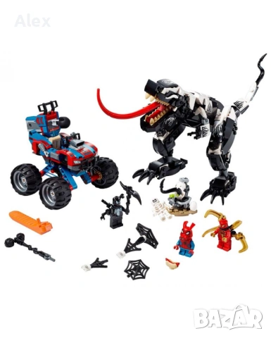 Конструктор LEGO Super Heroes - Venomosaurus Ambush 76151, снимка 3 - Конструктори - 54642871