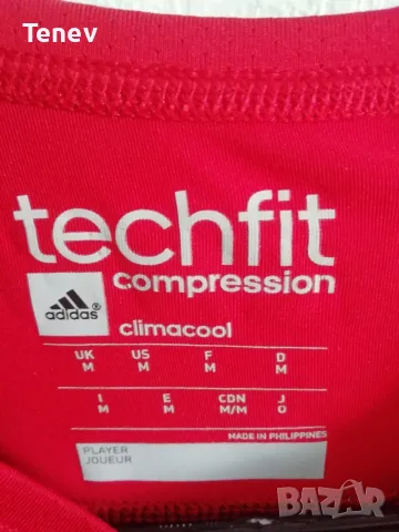 Bayern Munich Adidas Techfit Compression оригинална тениска фланелка Байерн Мюнхен , снимка 8 - Тениски - 41699566