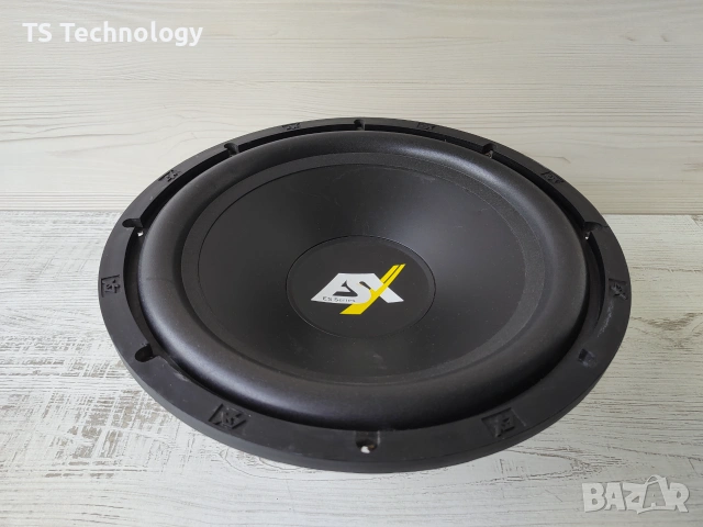 Като нов! 12" Субуфер ESX ES 124 (500W Max / 4 Ohms) – Перфектен бас