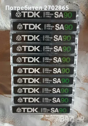 Kорекомски аудио касети TDK SA - 90 мин. Хром, снимка 4 - Аудио касети - 55570292
