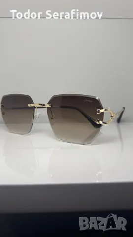 Слънчеви очила Cartier Panthère / C de Cartier – Без рамка (Rimless)