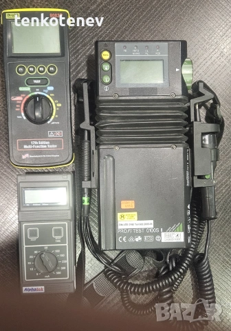 Ликвидация на измервателни уреди за електробезопасност Metrel, Megger, Di-LOG, Metrawatt, Fluke
