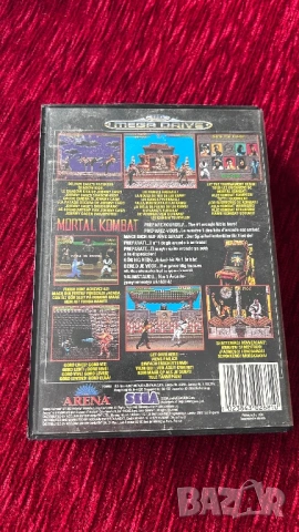 Sega Mega Drive Mortal Kombat , снимка 3 - Други игри и конзоли - 54637377