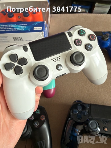 Dualshock контролери употребявани, комплект от 6 за PlayStation 4, снимка 10 - Аксесоари - 55035084