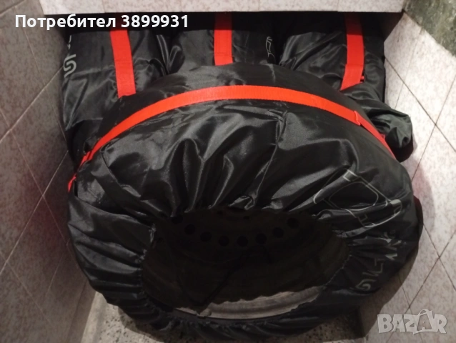 Зимни гуми със стоманени джанти 205/55, 16 за Форд и 20 оригинални гайки, снимка 2 - Гуми и джанти - 54429328