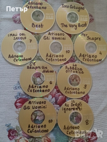 Продавам CD на Adriano Celentano