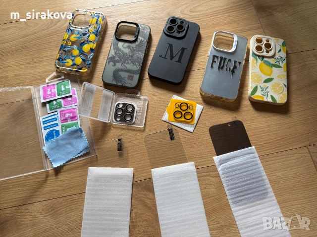 Аксесоари за Iphone 15pro, снимка 3 - Калъфи, кейсове - 54973832