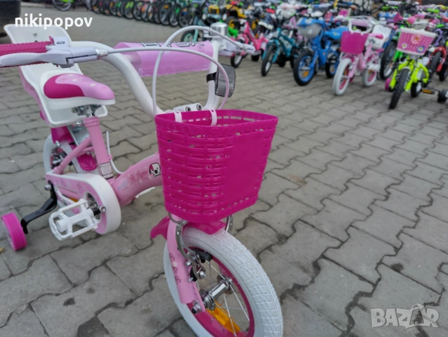 X Детски велосипед 12" PUPPY розов, снимка 2 - Велосипеди - 54394973