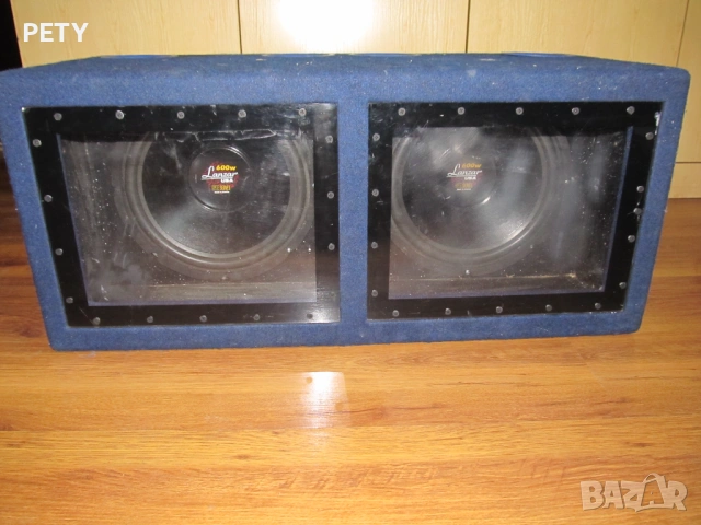 СУББУФЕР / БАС КАСА  CRUNCH USA DU 12 BP 2x4ohms / 2x600W max , снимка 2 - Тонколони - 54928617