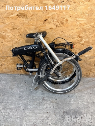 20цола сгъваем CYCO Alu алуминиев градски велосипед колело[3ck-SRAM], снимка 2 - Велосипеди - 55618178