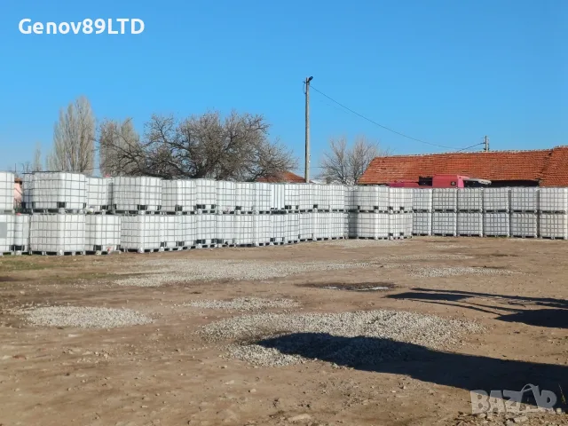 Контейнери 1000литра бидони Цистерни , снимка 4 - Напояване - 55571612
