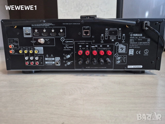 YMAHA RX-D 485.........., снимка 3 - Ресийвъри, усилватели, смесителни пултове - 55120287