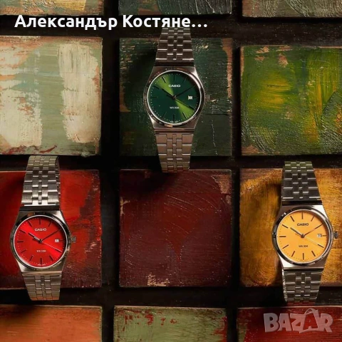 Нов часовник Casio Collection MTP-B145D-3AVEF - гаранция, снимка 2 - Мъжки - 55213645