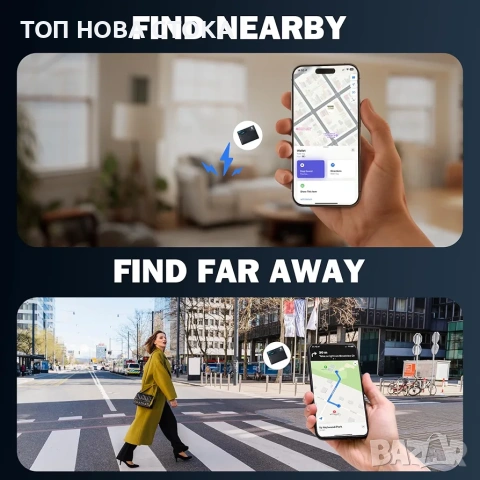 SEINXON Смарт карта тракер за портфейл - Apple Find My, снимка 6 - Друга електроника - 55245297