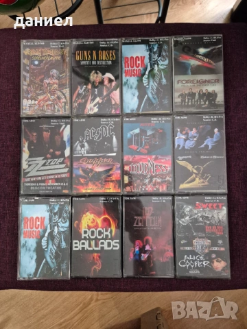 Хубави аудио касети TDK и MAXEL с готина рок музика + подарък, снимка 2 - Аудио касети - 54080518
