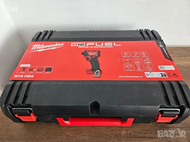 Акумулаторен ударен Импакт Milwaukee M18 FID3-502X/ 18V 2x5Ah батерии и зарядно , снимка 2 - Винтоверти - 55436719