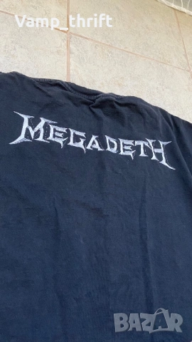 Band tee/Тениска Megadeth , снимка 2 - Тениски - 54346369