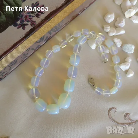 Дамско колие от опалит, снимка 2 - Колиета, медальони, синджири - 55671708