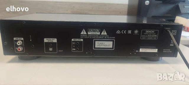 CD player Denon DCD-520AE, снимка 6 - Ресийвъри, усилватели, смесителни пултове - 55032684