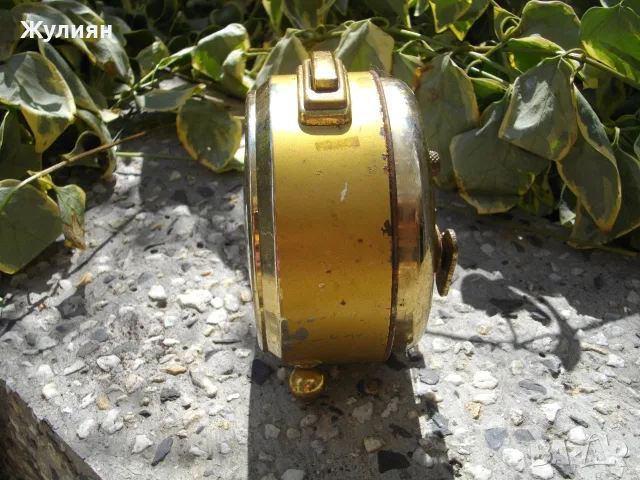 КОЛЕКЦИОНЕРСКИ БУДИЛНИК JUNGHANS SILENT-TIC TRI-VOX , снимка 4 - Антикварни и старинни предмети - 55680481