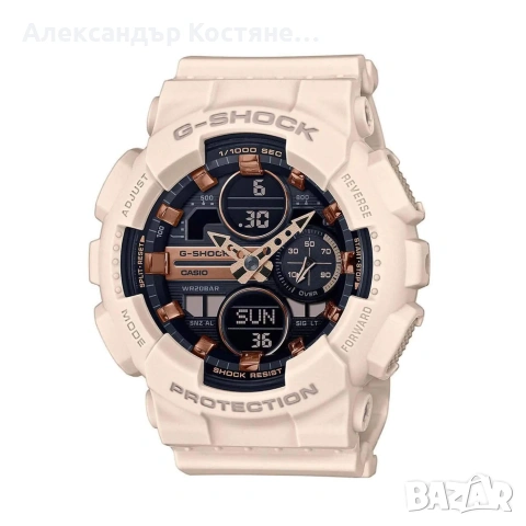 Нов часовник Casio G-Shock GMA-S140M-4AER - гаранция