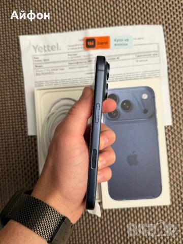 НОВ! *ЛИЗИНГ* iPhone 17 Pro 256Gb Deep Blue 36М ГАРАНЦИЯ, снимка 8 - Apple iPhone - 54954822