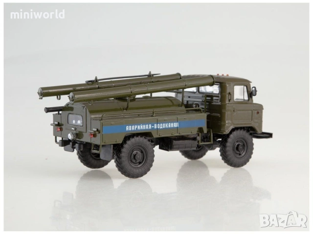 ГАЗ 66 АЦ-30 - мащаб 1:43 на Авто История моделът е нов в кутия, снимка 2 - Колекции - 54696938