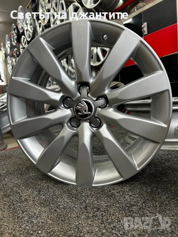 Джанти 16 цола 5х100 за Audi A1 VW Polo Golf T-Cross 4 Skoda Scala Fabia Rapid Kamiq, снимка 6 - Гуми и джанти - 55123563