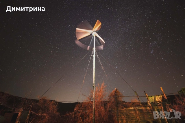 Ветрогенератор вятърен генератор wind generator, снимка 2 - Генератори - 54714184