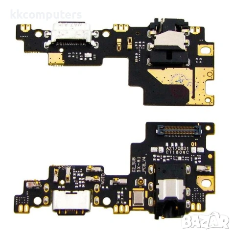 Конектор зареждане за XIAOMI Mi5X/ Mi A1 (USB Type-C) на платка с микрофон и компоненти