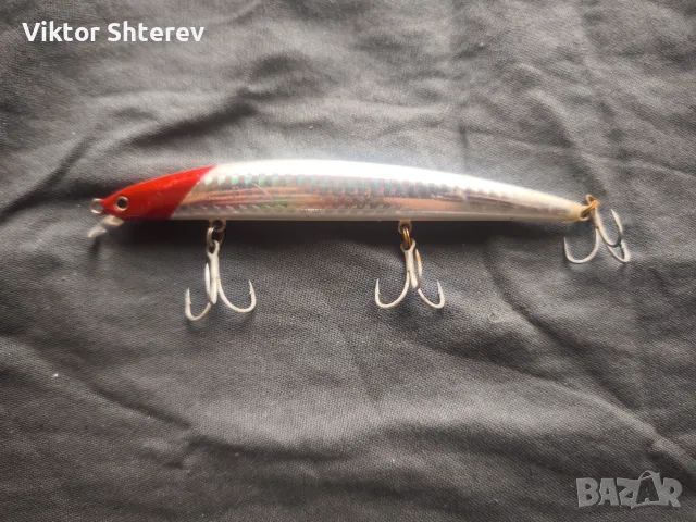 Smith Haluca 125S Red Head – Японски морски воблер 125мм 15.5г