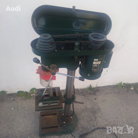 Настолна бормашина мощност  400W / 1400 об.мин Комплект с менгеме.  Матка: KING CRAFT KTB 400, снимка 6 - Бормашини - 54767495