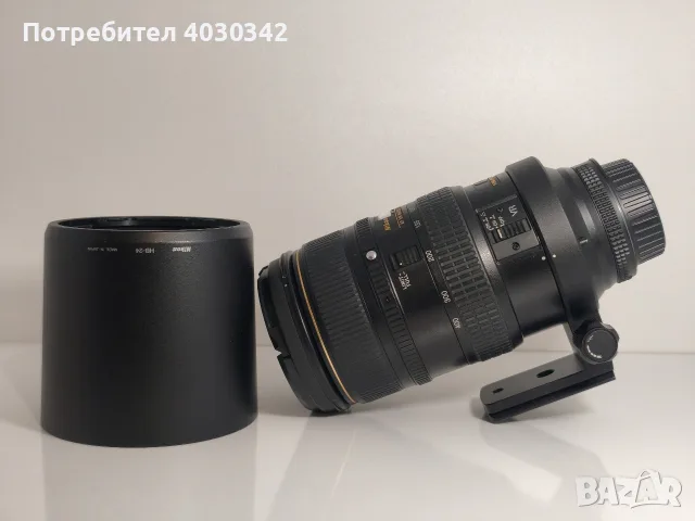 Обектив Nikkor 80-400mm f/4.5-5.6D ED VR, снимка 5 - Обективи и филтри - 55546429